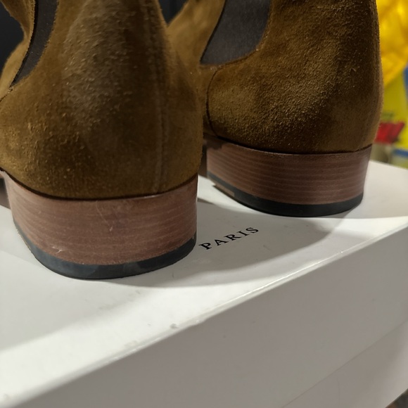 Sandro Men's Caramel H19 Suede Chelsea Boots 43 (US 10) - Picture 5 of 7